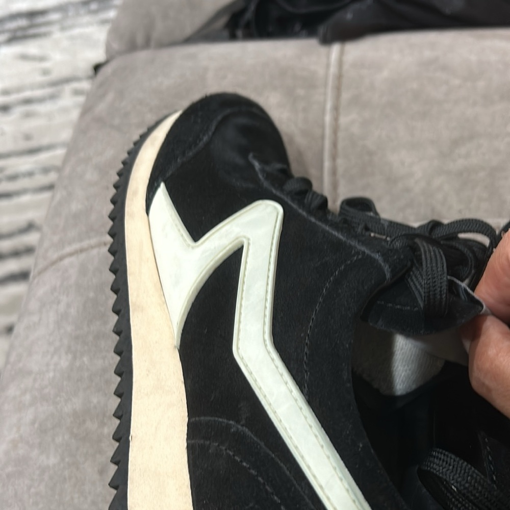 Rag & Bone Retro Runner -Suede Black 38.5 - Picture 6 of 8